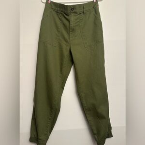 GAP Green Cargo Pants Relaxed Fit
